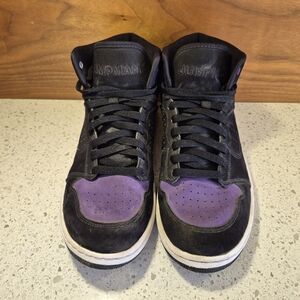 NIKE Jordan Access Black/Purple court basketball men's size 10